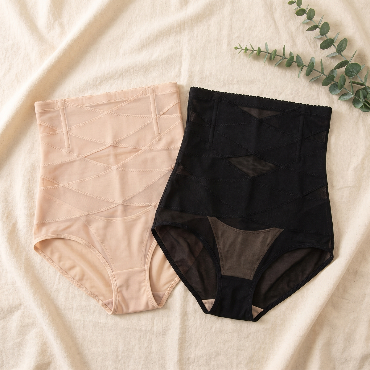 Culottes Culotteo beige et noire
